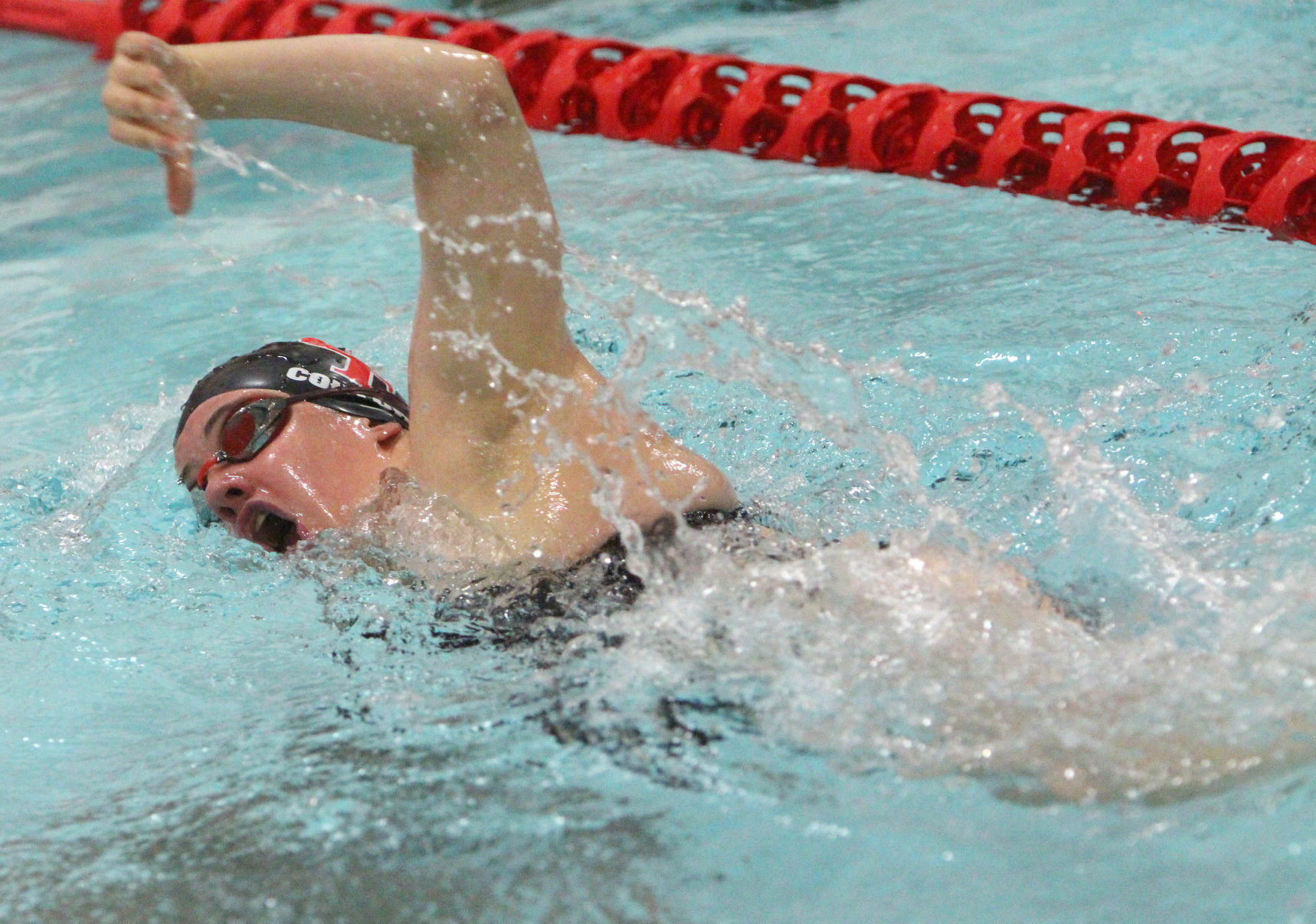 Eau Claire North at Chi-Hi girls swimming 10-16-18
